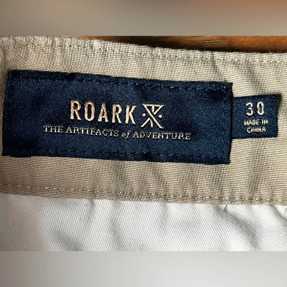 Roark Porter Short Men's Size 30 khaki